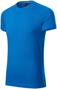 Herren T-Shirt verziert, meerblau, L #704612