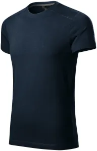 Herren T-Shirt verziert, ombre blau, S #704616