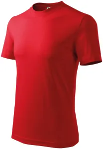 Klassisches T-Shirt, rot, S