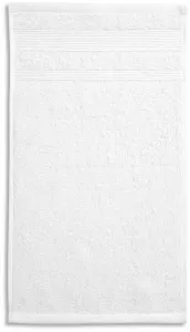 Kleines Handtuch aus Bio-Baumwolle, weiß, 30x50cm #710337