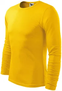 Langärmliges T-Shirt für Männer, gelb, 2XL