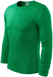 Langärmliges T-Shirt für Männer, Grasgrün, XL #705051