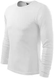 Langärmliges T-Shirt für Männer, weiß, 3XL