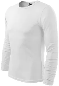 Langärmliges T-Shirt für Männer, weiß, L