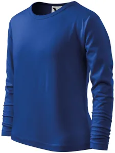 LangarmShirt für Kinder, königsblau, 110cm / 4Jahre
