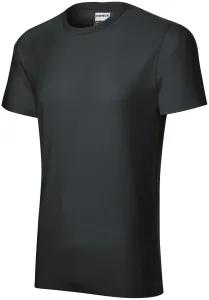 Langlebiges Herren T-Shirt, Ebenholz Grau, M