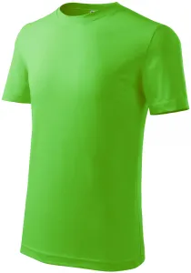 Leichtes Kinder T-Shirt, Apfelgrün, 110cm / 4Jahre