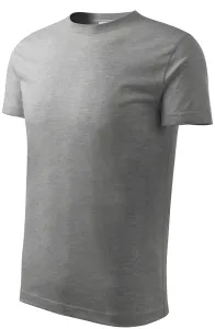 Leichtes Kinder T-Shirt, dunkelgrauer Marmor, 110cm / 4Jahre
