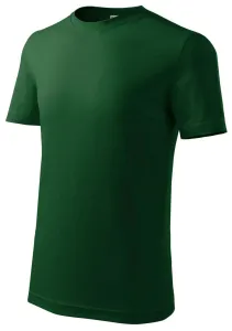 Leichtes Kinder T-Shirt, Flaschengrün, 110cm / 4Jahre