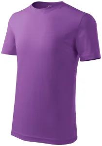 Leichtes Kinder T-Shirt, lila, 122cm / 6Jahre