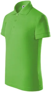 Polo-Shirt für Kinder, Apfelgrün, 122cm / 6Jahre