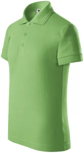 Polo-Shirt für Kinder, erbsengrün, 110cm / 4Jahre