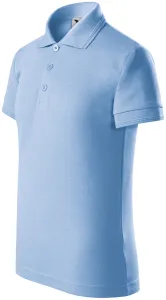 Polo-Shirt für Kinder, Himmelblau, 110cm / 4Jahre #378549