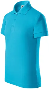 Polo-Shirt für Kinder, türkis, 110cm / 4Jahre