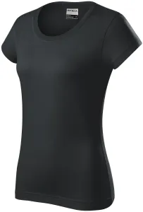 Robustes Damen T-Shirt dicker, Ebenholz Grau, XL