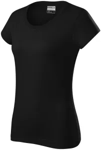 Robustes Damen T-Shirt dicker, schwarz, 2XL