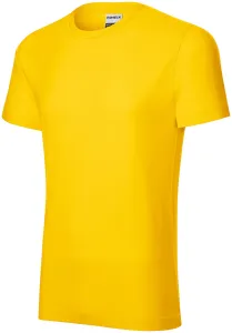 Robustes Herren T-Shirt schwerer, gelb, L #709601