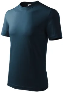 Schweres T-Shirt, dunkelblau, S