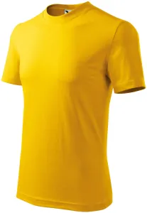 Schweres T-Shirt, gelb, S