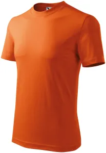 Schweres T-Shirt, orange, L