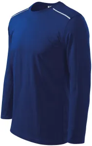Shirt mit langen Ärmeln, königsblau, 2XL