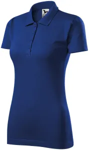 Slim Fit Poloshirt für Damen, königsblau, XL