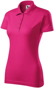 Slim Fit Poloshirt für Damen, lila, XL