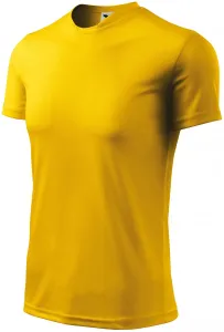 Sport-T-Shirt für Kinder, gelb, 134cm / 8Jahre