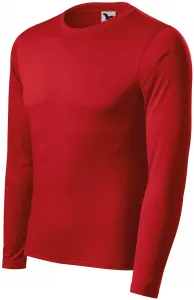 T-Shirt für den Sport mit langen Ärmeln, rot, XL