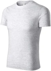 T-Shirt mit höherem Gewicht, hellgrauer Marmor, 2XL