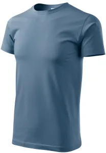 T-Shirt mit höherem Gewicht Unisex, denim, 2XL
