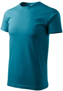 T-Shirt mit höherem Gewicht Unisex, dunkles Türkis, L