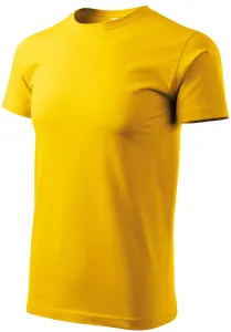 T-Shirt mit höherem Gewicht Unisex, gelb, M