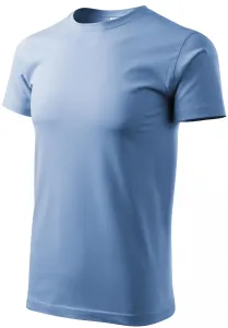 T-Shirt mit höherem Gewicht Unisex, Himmelblau, XS #705333