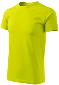 T-Shirt mit höherem Gewicht Unisex, lindgrün, L