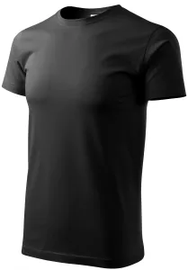 T-Shirt mit höherem Gewicht Unisex, schwarz, 2XL