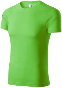 T-Shirt mit kurzen Ärmeln, Apfelgrün, L #703661
