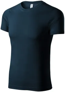 T-Shirt mit kurzen Ärmeln, dunkelblau, M #703767