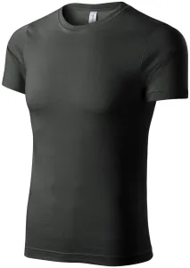 T-Shirt mit kurzen Ärmeln, dunkler Schiefer, 3XL