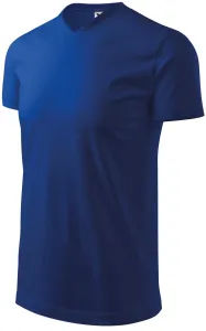 T-Shirt mit kurzen Ärmeln, gröber, königsblau, 2XL