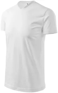 T-Shirt mit kurzen Ärmeln, gröber, weiß, M