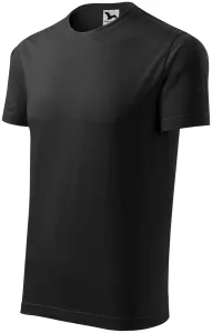 T-Shirt mit kurzen Ärmeln, schwarz, S #705647