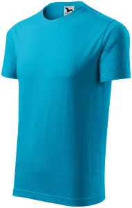 T-Shirt mit kurzen Ärmeln, türkis, S