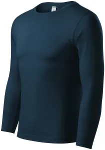 T-Shirt mit langen Ärmeln, geringes Gewicht, dunkelblau, 2XL
