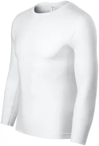 T-Shirt mit langen Ärmeln, geringes Gewicht, weiß, 2XL #374989