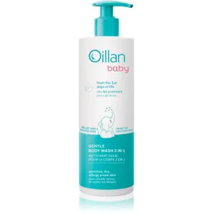 Oillan Baby Gentle Body Wash Reinigungsgel und Shampoo für Kinder 3 in1 400 ml