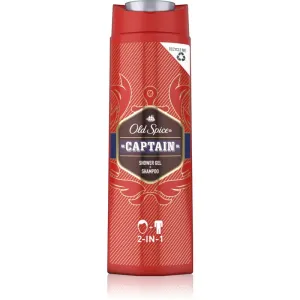 Old Spice Duschgel 2 in 1 Captain (Shower Gel + Shampoo) 400 ml
