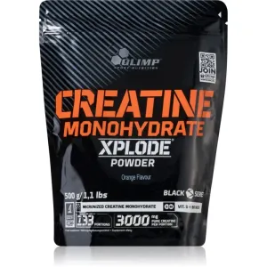 Olimp Creatine Monohydrate Xplode Powder Präparat zur Förderung von Sportleistungen Geschmack Orange 500 g