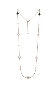 Oliver Weber Luxuriöse lange Halskette mit Zirkonia Delight Freedom 12377RG