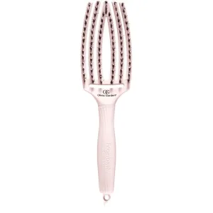 Olivia Garden Fingerbrush Combo Medium Pastel Pink Haarbürste